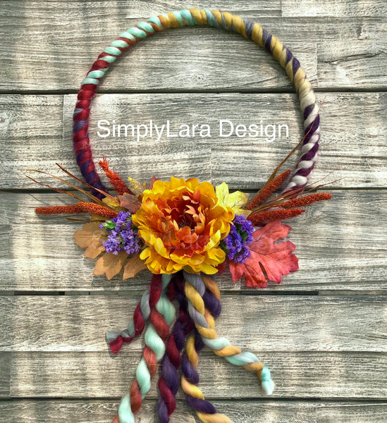 Cozy Sweater Autumn Wreath